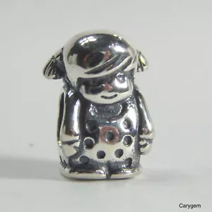 NEU AUTHENTISCH PANDORA CHARM EDEL MÄDCHEN PERLE 791531 MIT WILDLEDER ETUI - Bild 1 von 5