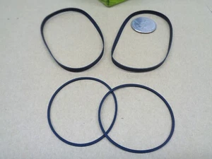 4 PCS BELT KIT For TECHNICS DUAL CASSETTE RS-TR157 [FOUR NEW BELTS] nice!! - Picture 1 of 1