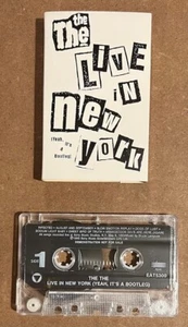 The The - Live in New York RARE promo only cassette '93 - Picture 1 of 2