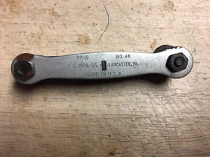 Vintage K-D Tools USA No. 40 Hex Key Allen Wrench Set - Picture 1 of 3