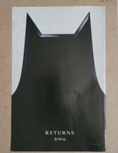 Batman Returns 1992 DS AD Advance Ad (JA304 - Imagen 1 de 1