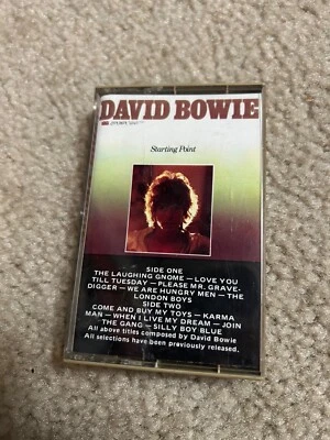 Starting Point by David Bowie (Cassette, Oct-1990, Deram (USA)) vintage tape — 第 1/4 张图片