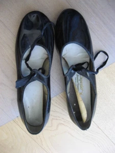 Steppschuhe, schwarz, Lack, Damen, Größe 40 - Bild 1 von 5