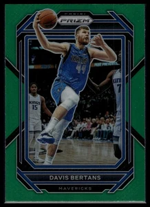 2022-23 Panini Prizm Davis Bertans Prizms Green Dallas Mavericks #189 - Picture 1 of 2