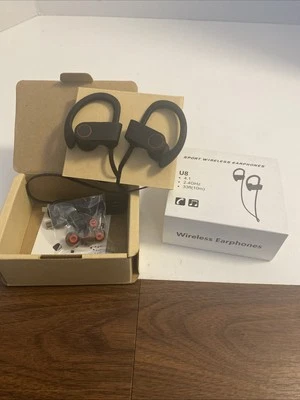 Auriculares Inalámbricos Deportivos Estéreo Impermeables Bluetooth 5.0 Auriculares Foto 1 de 4