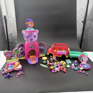 Polly Pocket riesiges Konvolut Spielsets Puppen Zubehör - Bild 1 von 11