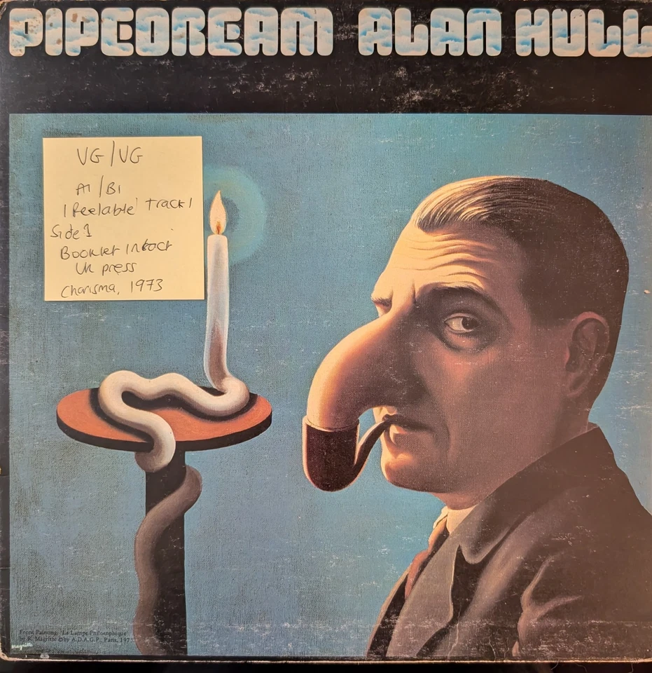 Alan Hull Pipedream Vinyl Record VG/VG CAS 1069 1973 Foto 1 de 1