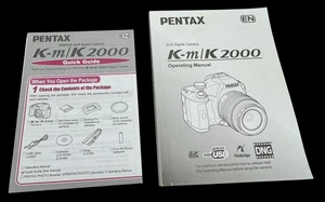 Pentax K-M / K 2000 Kurzanleitung & Bedienungsanleitung Kamera - Bild 1 von 4