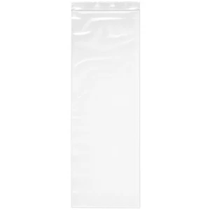 Plymor 6" x 18", 4 Mil Heavy Duty Zipper Reclosable Plastic Bags - Picture 1 of 3