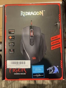 Mouse para juegos de computadora con cable programable USB Redragon M709 Tiger 10000 DPI USB - Imagen 1 de 2