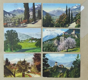 BOLZANO PROVINCIA-MERANO-LOTTO 6 CARTOLINE-D10-198 - Picture 1 of 1