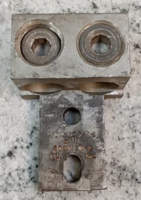 CMC CDA-600-S-1/ MECHANICAL lug  /600MCM-2/CUAL/USE(19E3 - Image 1 of 4