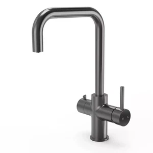 3-In-1 Hot Water Kitchen Tap With Tank & Filter Gun Metal Grey SIA HWT3GM N.DAY - Picture 1 of 1