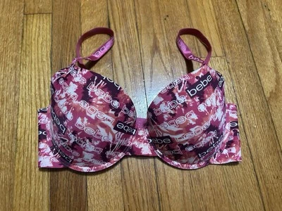 Sujetador push up BeBe rosa/fucsia talla 36D Foto 1 de 4