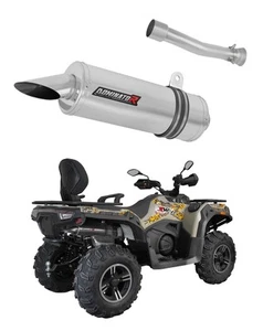Fits to Loncin XWOLF 550 Exhaust Silencer Muffler ST DOMINATOR - Bild 1 von 5