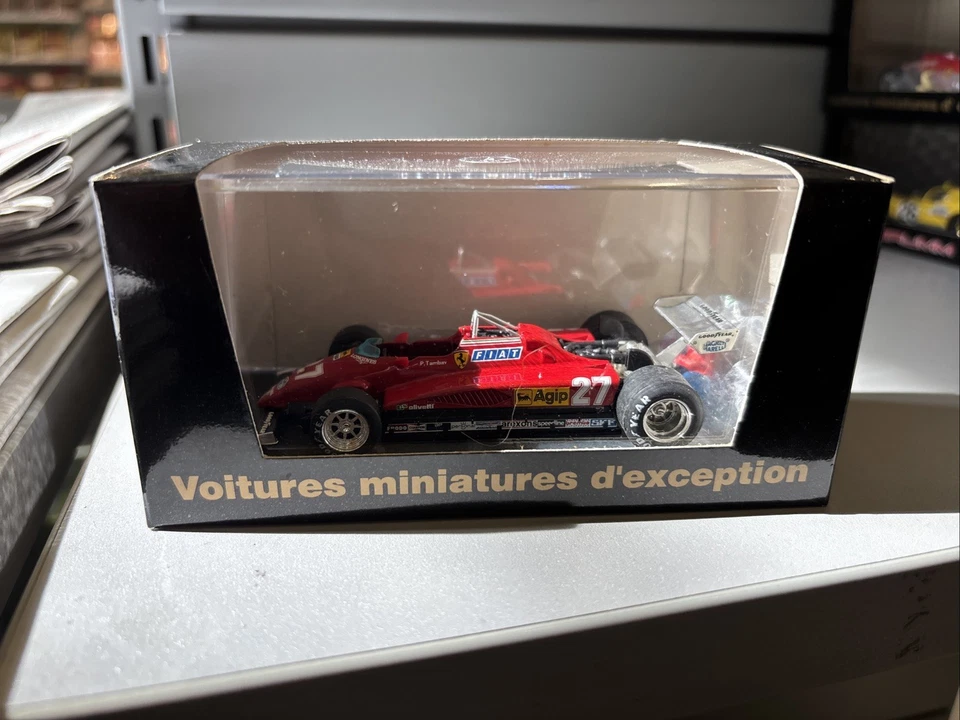 Brumm V2523 Ferrari 126C2 Gp D’allemagne 1982 Tambaye #27 - Immagine 1 di 4