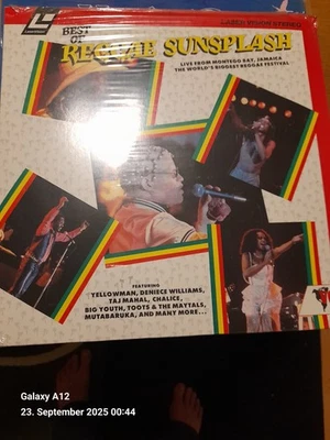 REGGAE SUNSPLASH BEST OF LIVE FROM JAMAICA L VIDEO  SEHR RAR! ORIGINAL RECORD VI - Bild 1 von 4