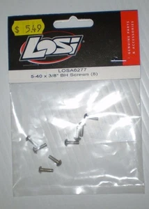 LOSI LOSA6277 5-40X3/8 BH SCREWS (8PCS) new - Picture 1 of 1