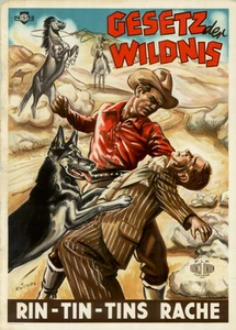 Gesetzt der Rache - Rin-Tin-Tins Rache ORIGINAL A1 Kinoplakat von 1949 RÜTTERS - Bild 1 von 1