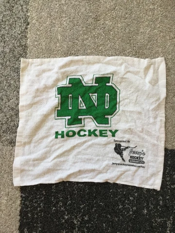 Authentic New Vintage Rally Towel ND Notre Dame Hockey Cover