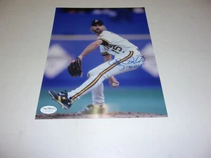 DOUG DRABEK PITTSBURGH PIRATES 90 NL CY LAST 1 JSA/COA/STAMP SIGNED 8X10 PHOTO - Picture 1 of 1