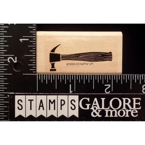 Stampin' Up! RUBBER STAMPS 1996 TOOL TIME HAMMER #03 - Picture 1 of 2