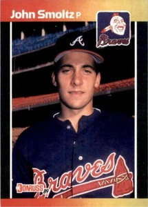 Donruss #642 1989 novato John Smoltz - Imagen 1 de 2