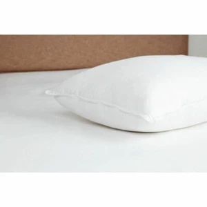 Mitre Comfort Jemima Firm Pillow in White - Cotton / Duck Feather - 48 x 74 cm - Picture 1 of 2