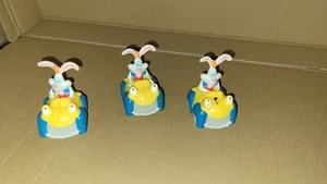 Vintage Who Frammed Roger Rabbit Toy Car Set Of 3 - Picture 1 of 2