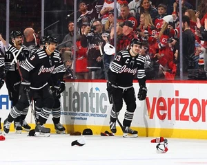 Nico Hischier Hat Trick Nov. 25th, 2024 New Jersey Devils 8x10 NHL Hockey Photo - Picture 1 of 1