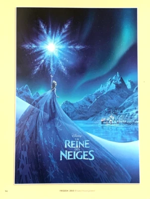 La Reine Des Neiges French Frozen Movie Poster 2013 Disney #0058 - Image 1 of 4