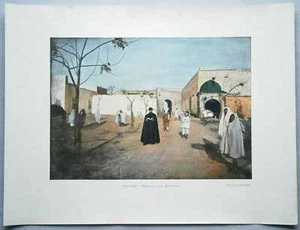 aprox. 1895 Fotocromo Francés BAB SAADOUN, TUNECINO, #381 - Imagen 1 de 1
