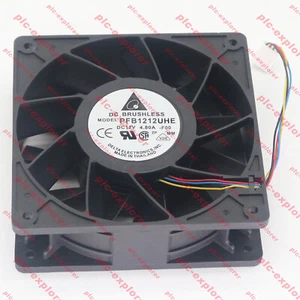 NEW Delta PFB1212UHE 120mm 12038 12V 4.8A super large air volume cooling fan - Bild 1 von 5