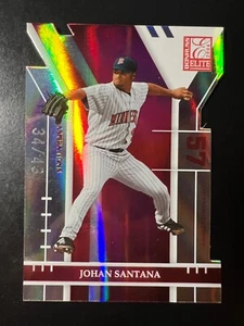 2004 Donruss Elite Aspirations #36 Johan Santana #'d 34/43 Twins - Picture 1 of 2