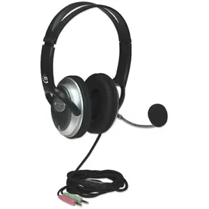 Manhattan Classic Stereo Headset, Quality audio with flexible microphone boom - Picture 1 of 5