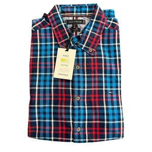 Camisa Tommy Hilfiger de ajuste regular para hombre - Camisa a cuadros - Imagen 1 de 3