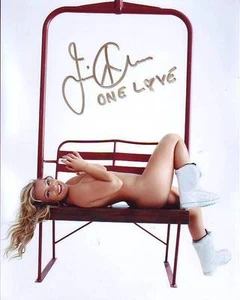 JAMIE ANDERSON Signed 8x10 NUDE Photo w/ Hologram COA OLYMPIC SNOWBOARDER - Picture 1 of 2