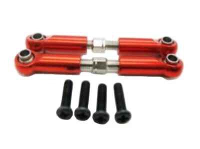 Aluminum Linkage Pulling Steering Rod M3 Thread 2.5mm Hole for 1/16 1/18 rc car - Image 1 of 4