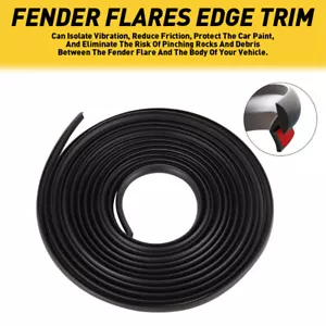 Junta de goma Fender Flares borde borde tira de sello de goma 9 m para rueda de camión GM - Imagen 1 de 8