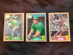 Mark McGwire, Jose Canseco, Joyner Rookie Set - Bild 1 von 2
