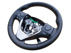 TOYOTA RAV 4 IV MK4 2013-2018 VOLANT CUIR NEUF NAPPA & PERFORÉ NEUF - Picture 1 of 13