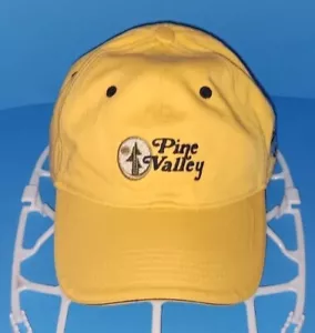 "3-PUTT WILLIE'S" PINE VALLEY GOLF RESORT Yellow Hat w/ Adjustable Strap - NWOT - Picture 1 of 11