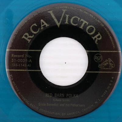 Ernie Benedict - Red Barn Polka / Marlene Waltz -1949 45rpm Vinyl Record 51-0039 Foto 1 de 4