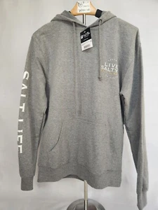 *NWT* Salt Life "Chesapeake Life" Men's Hoodie Sweatshirt, Graphite, Size M - Picture 1 of 9