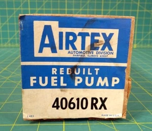 Airtex Rebuilt Fuel Pump 40610 RX for 1967-69 Camaro-Chevelle-Chevrolet-GMC - Picture 1 of 6