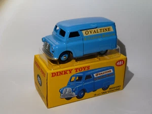 Bedford 10cwt OVALTINE Van - ref 481 to 1/50 by Dinky Toys Atlas - Picture 1 of 4