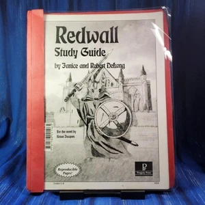REDWALL STUDY GUIDE By Janice Delong & Robert Delong - Picture 1 of 3