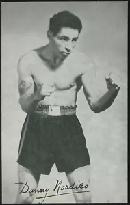 Exhibit Supply Co. - 'Danny Nardico' (1947-66) - Boxing Exhibit Card - Picture 1 of 2