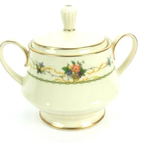Noritake Normandy Sugar Bowl with Lid 8162/W83 - Picture 1 of 4
