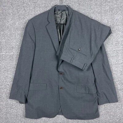 Traje Brooks Brothers Para Hombres 44R Brookscool Blazer Abrigo Lana Gris Vestido Pantalones 38x28 Foto 1 de 4